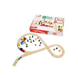 Importadora Impoventas ofrece Pista de trenes de madera de 48 piezas, Estamos ubicados en Santiago de Chile en el barrio Meiggs