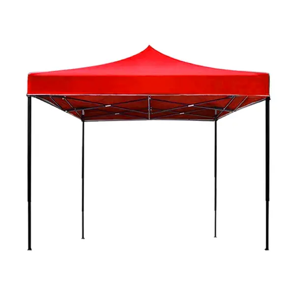 Toldo plegable 2x2 metros rojo