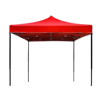 Toldo plegable 2x2 metros rojo